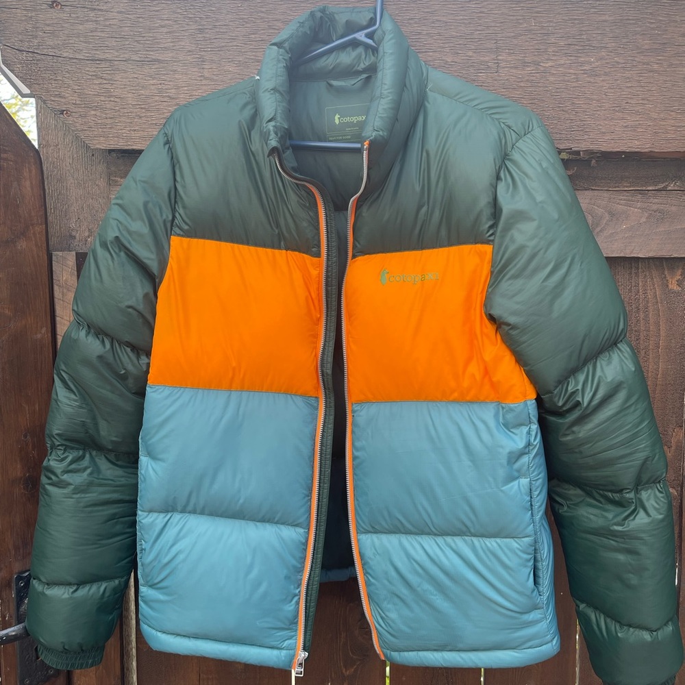 Cotopaxi down jacket .